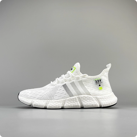 男鞋秋季透气网面2025新款爆米花软底休闲运动鞋男士情侣慢跑鞋子