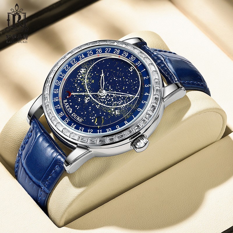 2024直播热卖手表星际旋转夜光男表 男士全自动机芯机械表高档